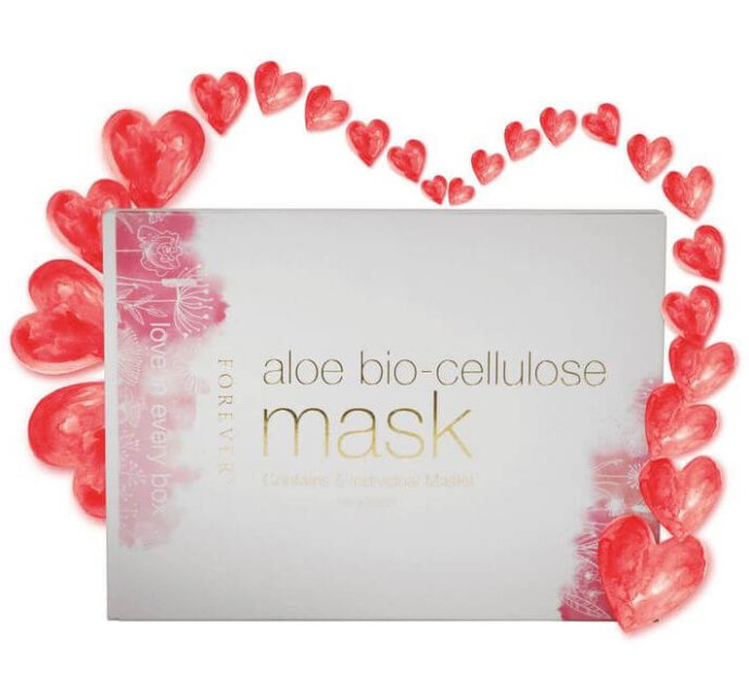 Aloe bio cellulose mask valentin day